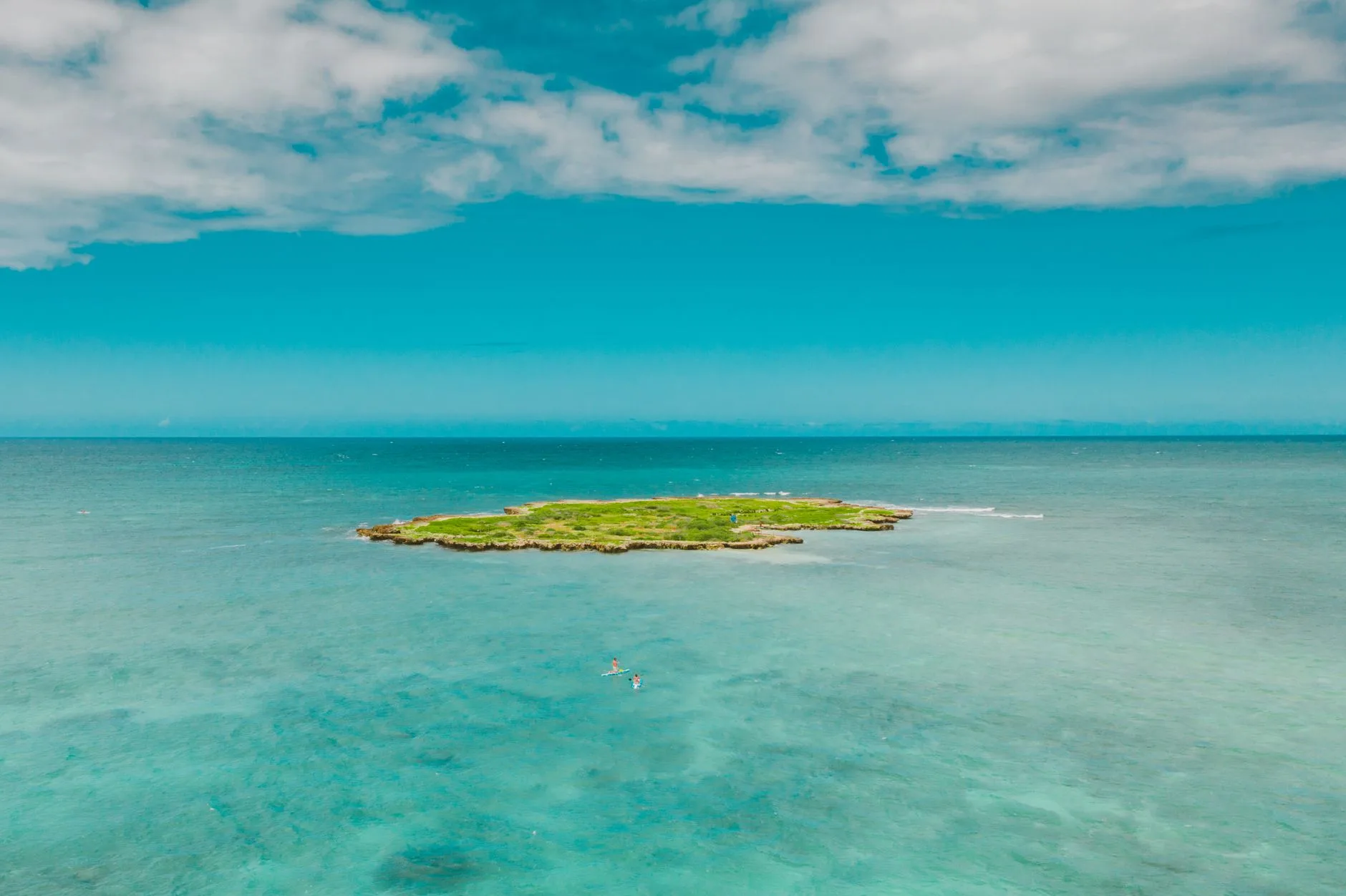 Excursion sur les îlots du lagon
